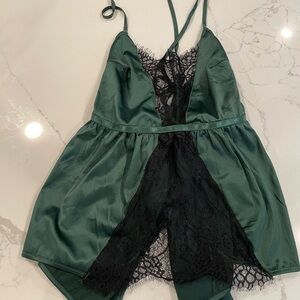 Oh La La Cheri Green Nightie